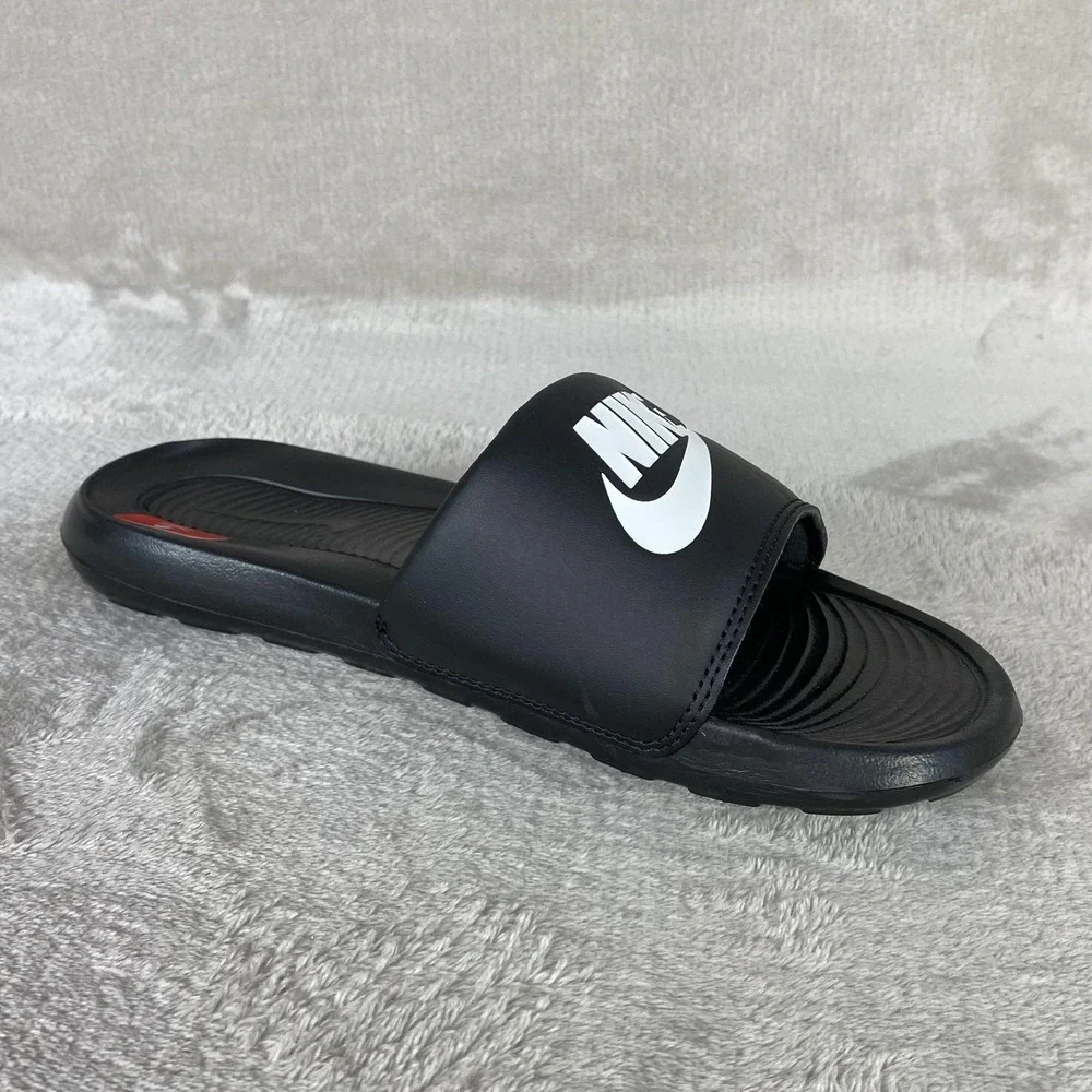 Nike Victori One Slide Sandals Mens Size 11 Black Comfort Slip On CN9675-002 NEW